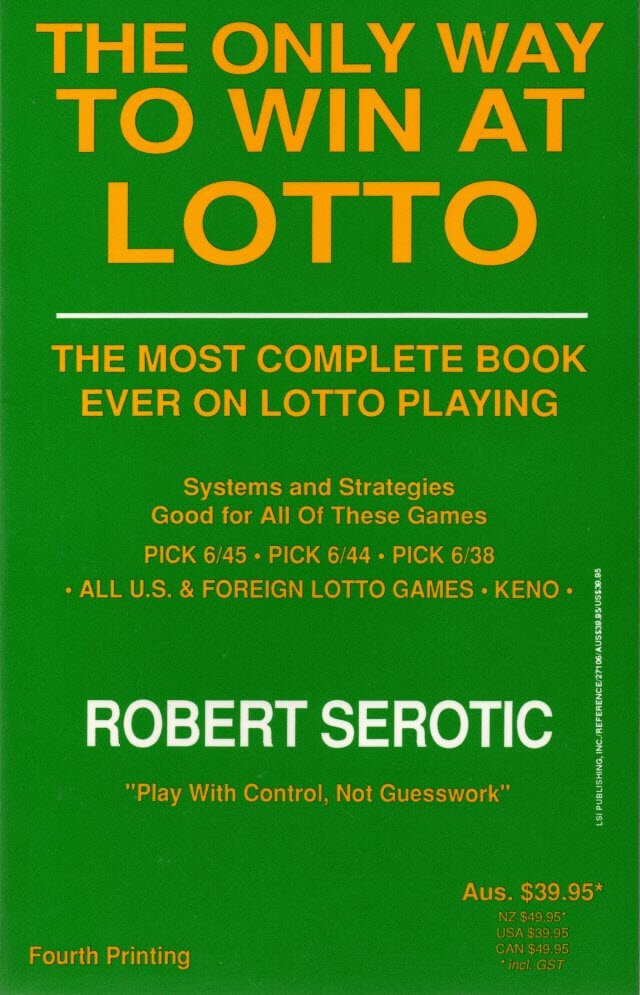 Robert Serotic Winning Lotto Book