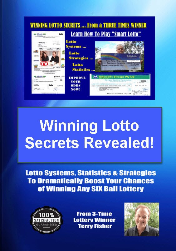 Winning Lotto Secrets Book